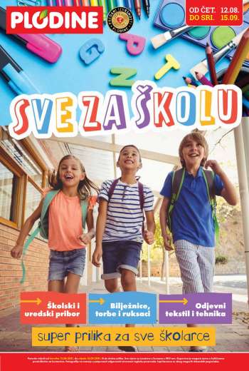 Plodine katalog - 12.08.2021. - 15.09.2021.