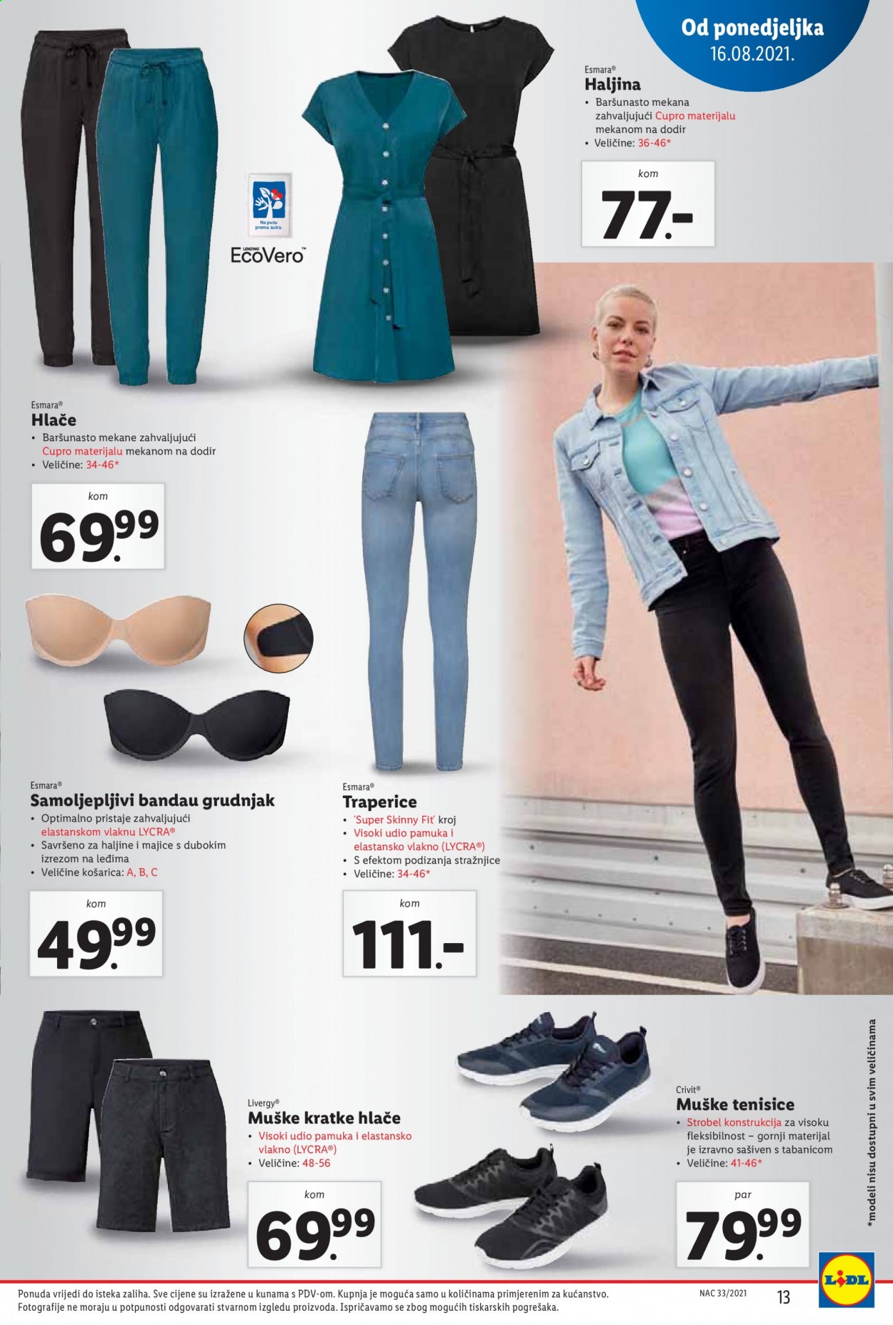 Lidl katalog - 16.08.2021. - 22.08.2021. Stranica 13