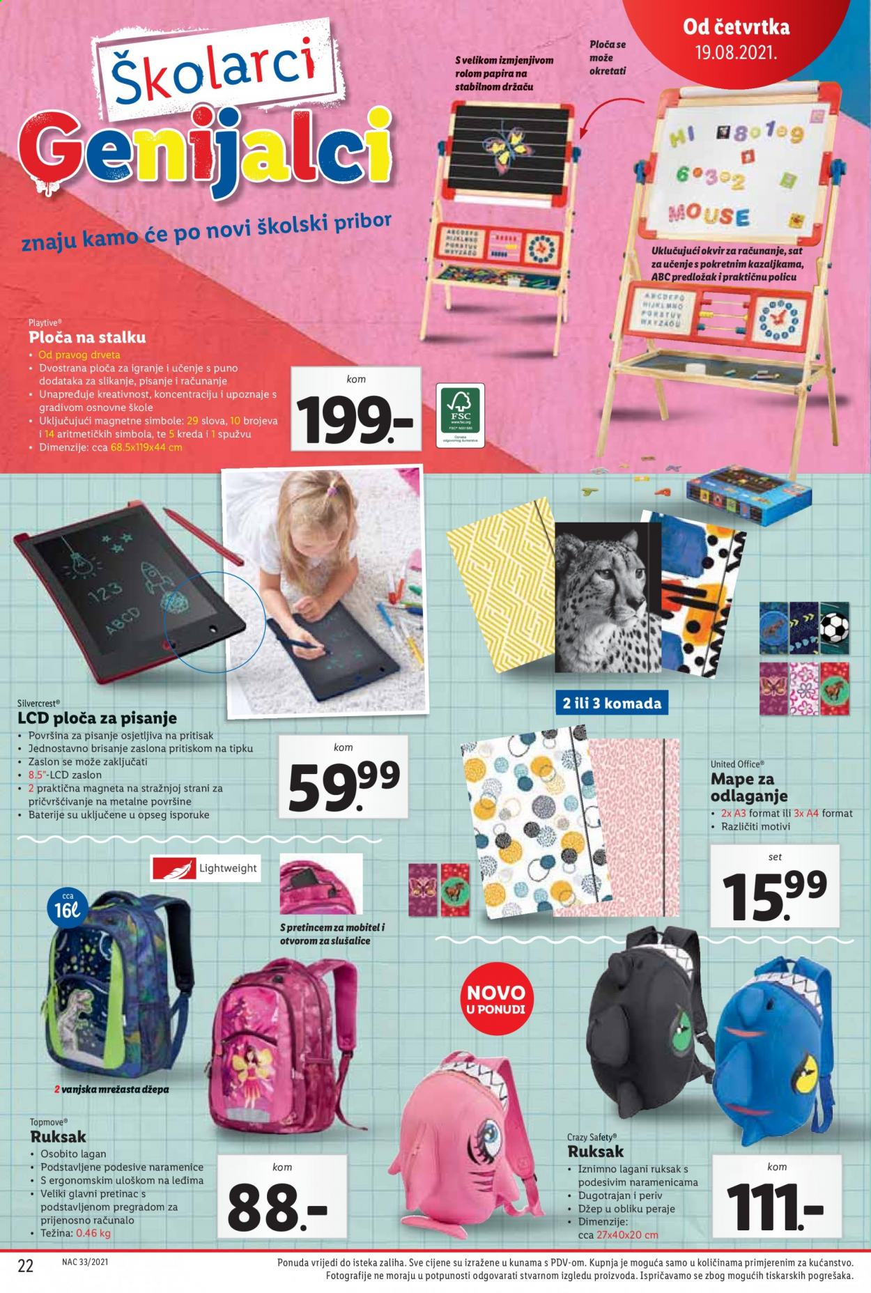 Lidl katalog - 16.08.2021. - 22.08.2021. Stranica 22