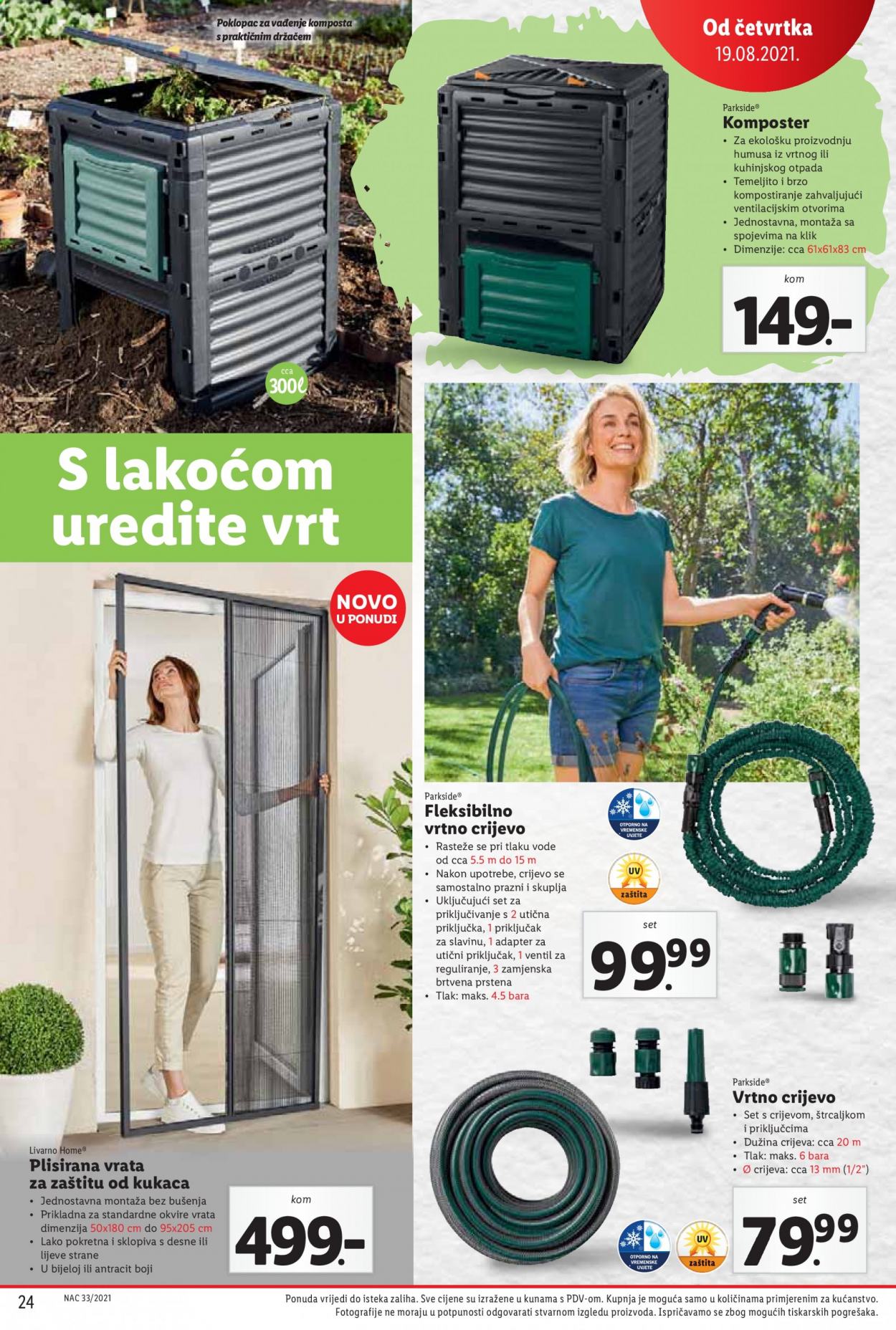 Lidl katalog - 16.08.2021. - 22.08.2021. Stranica 24