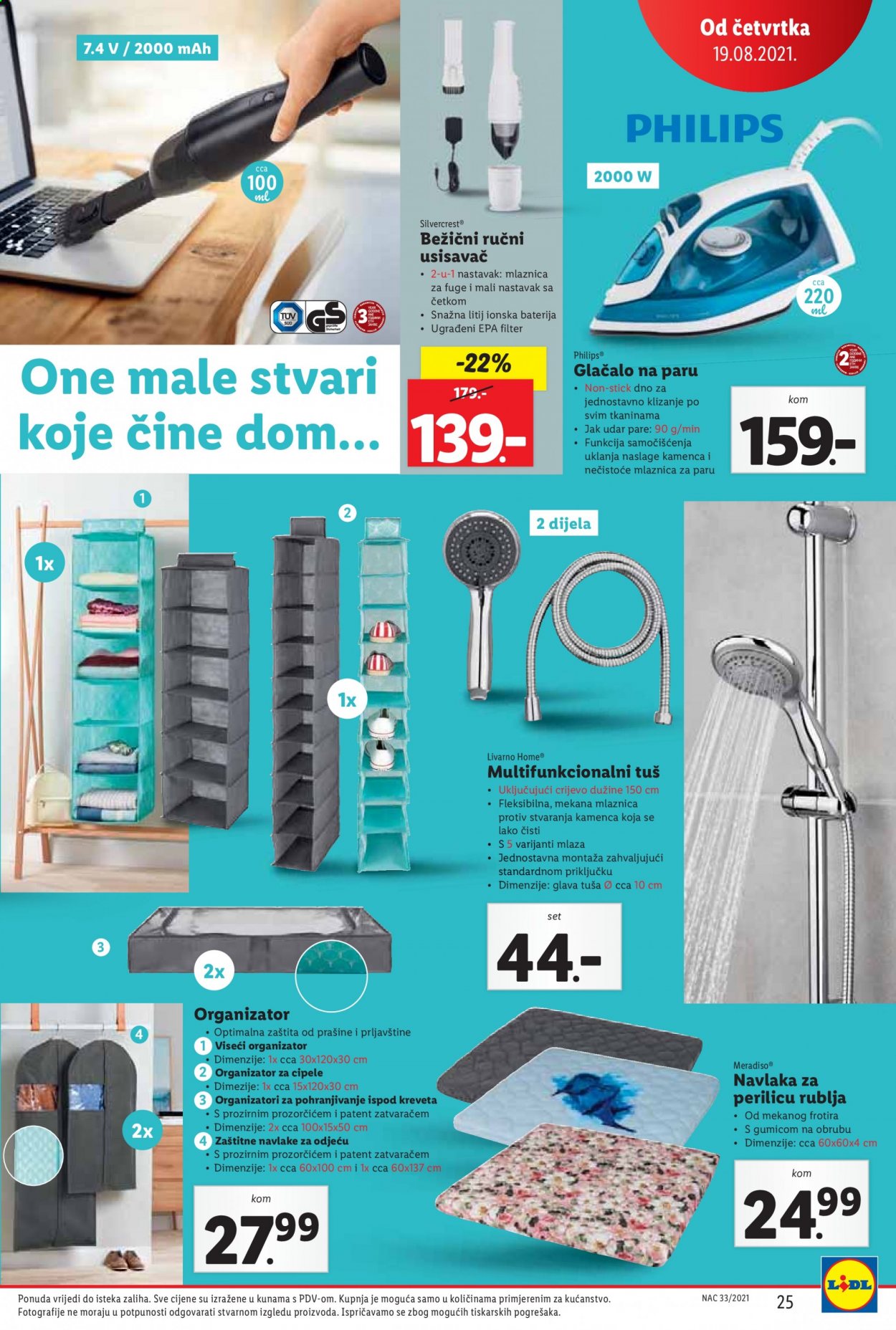 Lidl katalog - 16.08.2021. - 22.08.2021. Stranica 25