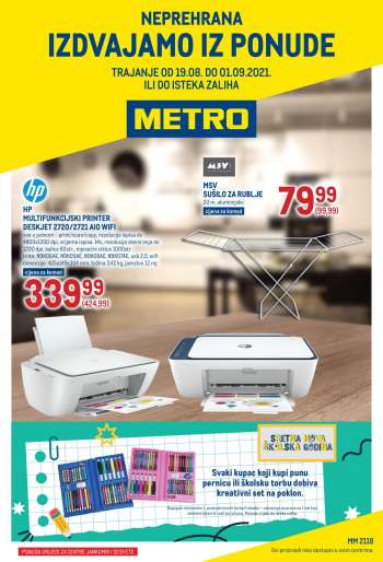 Metro katalog - 19.08.2021. - 01.09.2021.