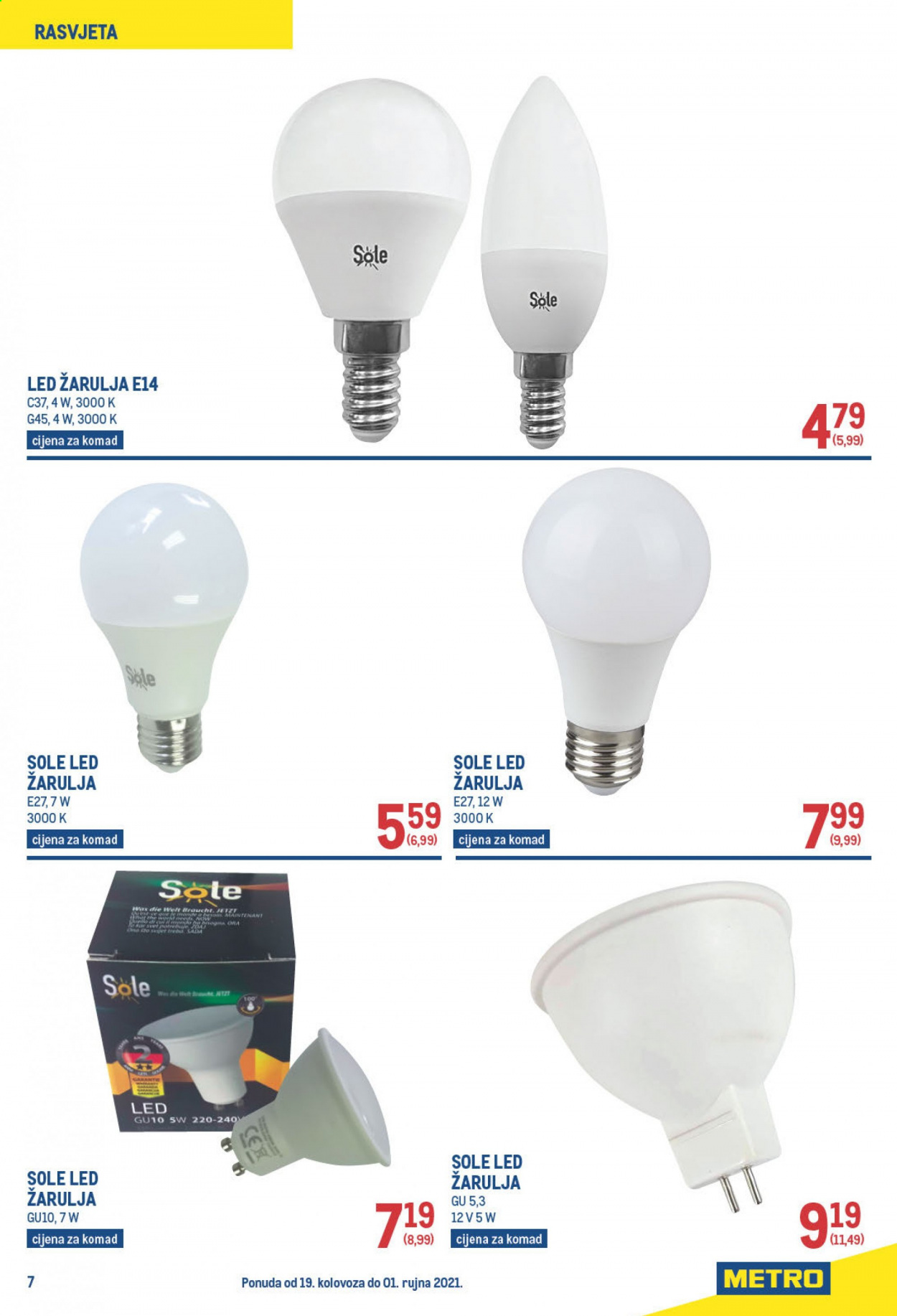 Metro katalog - 19.08.2021. - 01.09.2021. Stranica 7