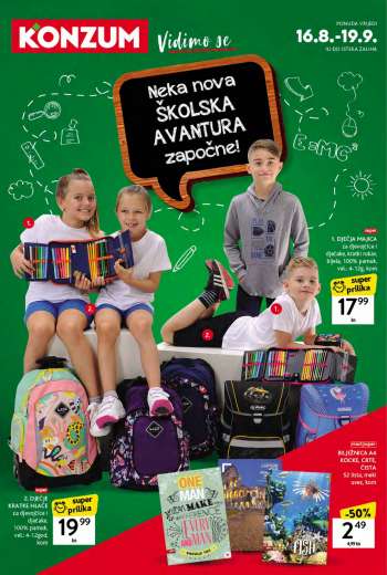 Konzum katalog - 16.08.2021. - 19.09.2021.
