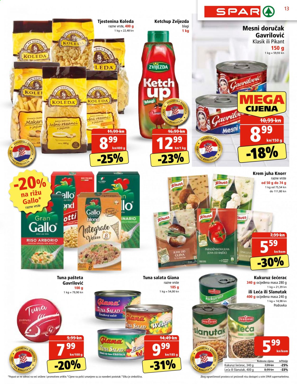 SPAR katalog - 18.08.2021. - 24.08.2021. Stranica 13