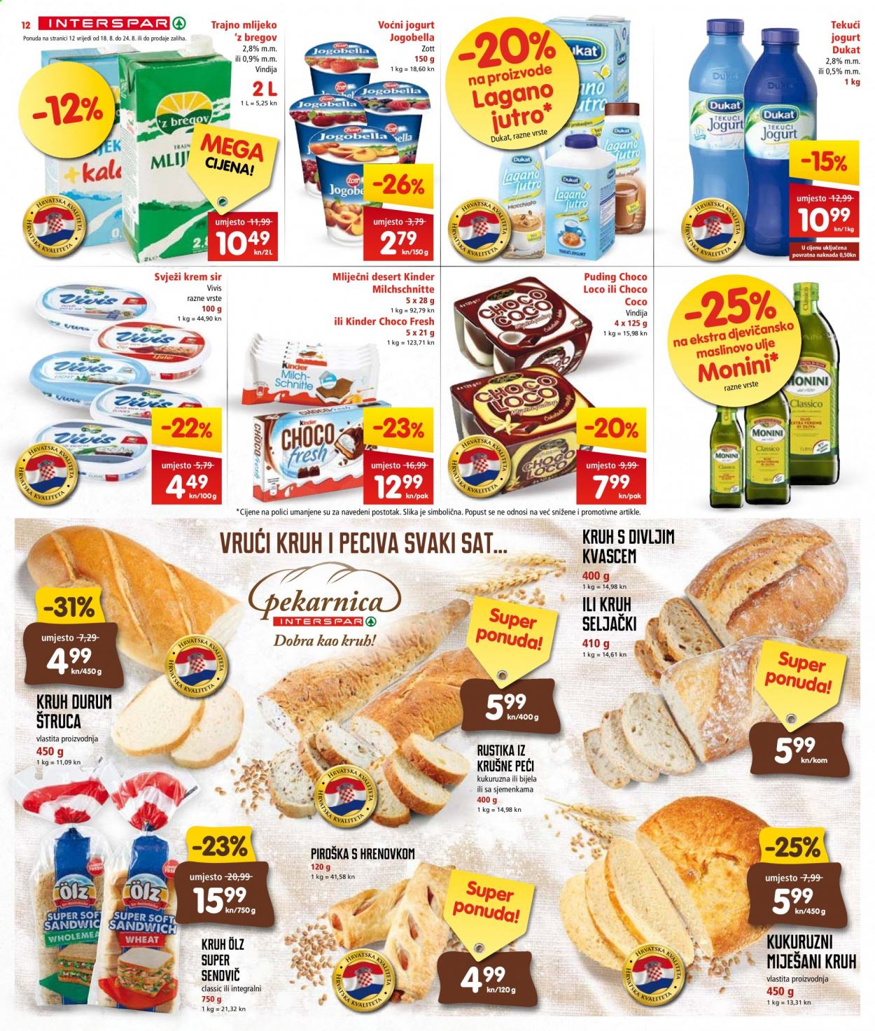 INTERSPAR katalog - 18.08.2021. - 24.08.2021. Stranica 12
