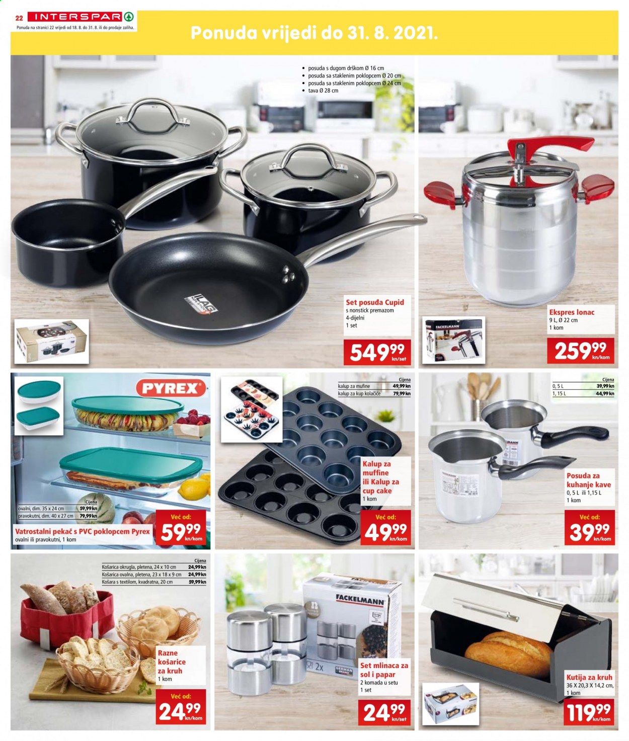 INTERSPAR katalog - 18.08.2021. - 24.08.2021. Stranica 22