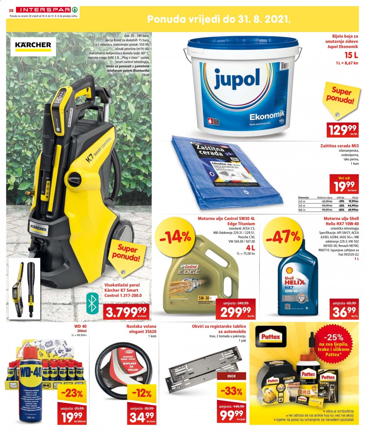 INTERSPAR katalog - 18.08.2021. - 24.08.2021. Stranica 28