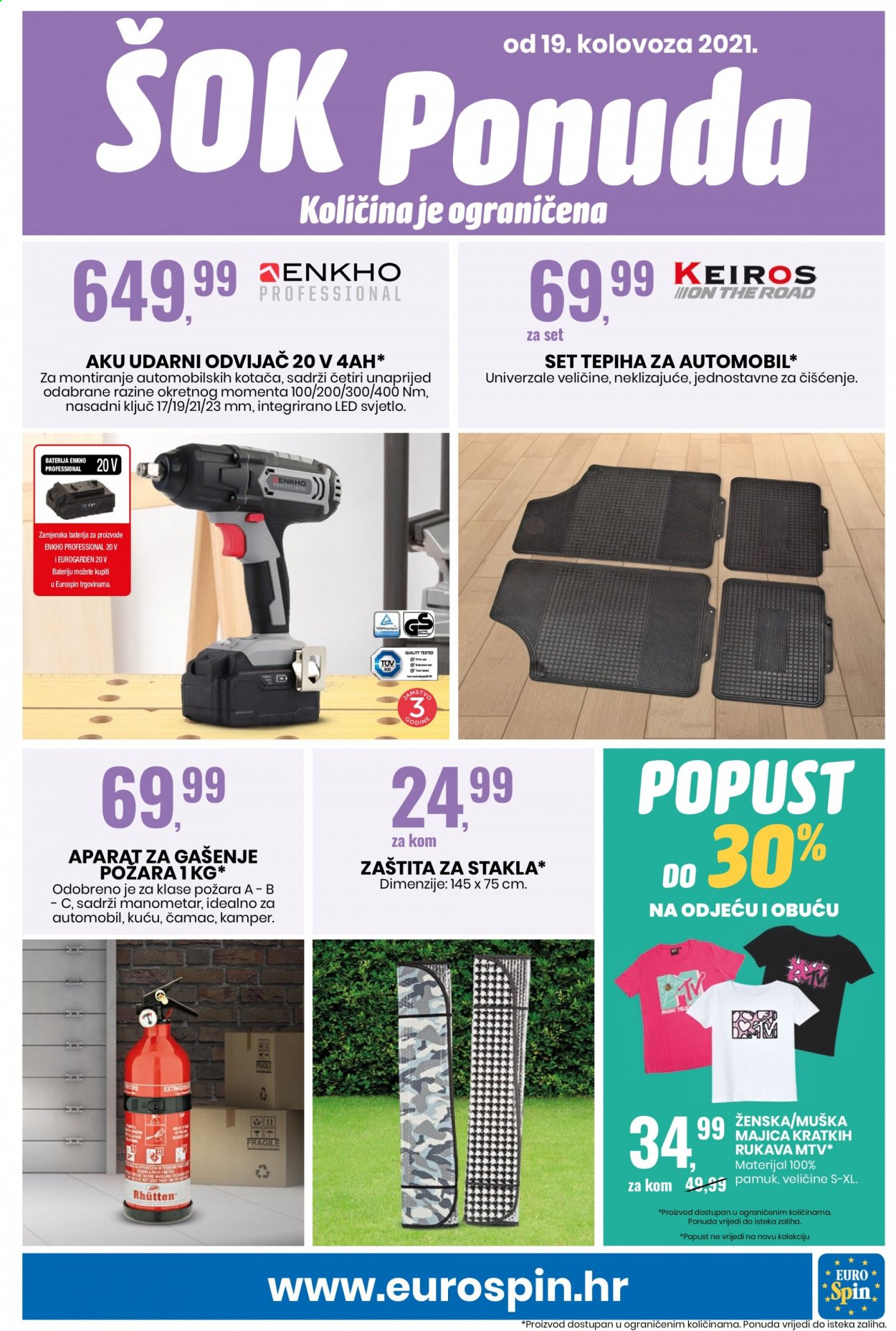 Eurospin katalog - 19.08.2021. - 25.08.2021. Stranica 15