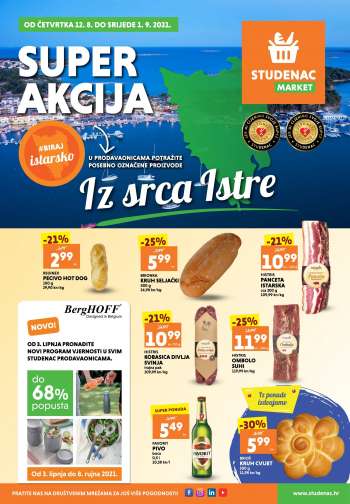 Studenac katalog - 12.08.2021. - 01.09.2021.
