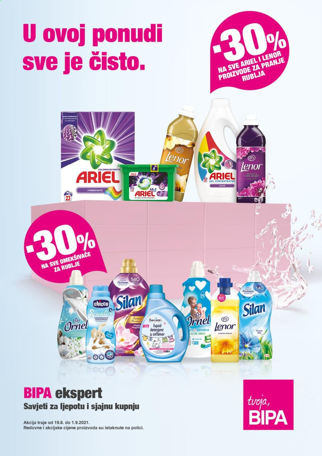 Bipa katalog - 19.08.2021. - 01.09.2021. Stranica 1