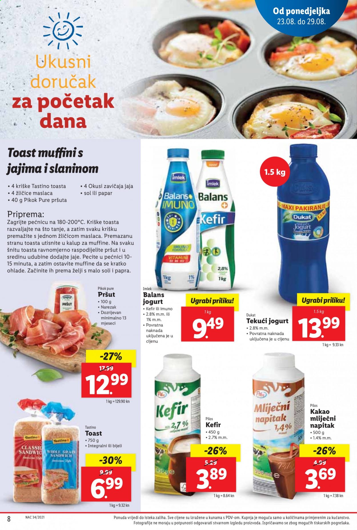 Lidl katalog - 23.08.2021. - 29.08.2021. Stranica 8