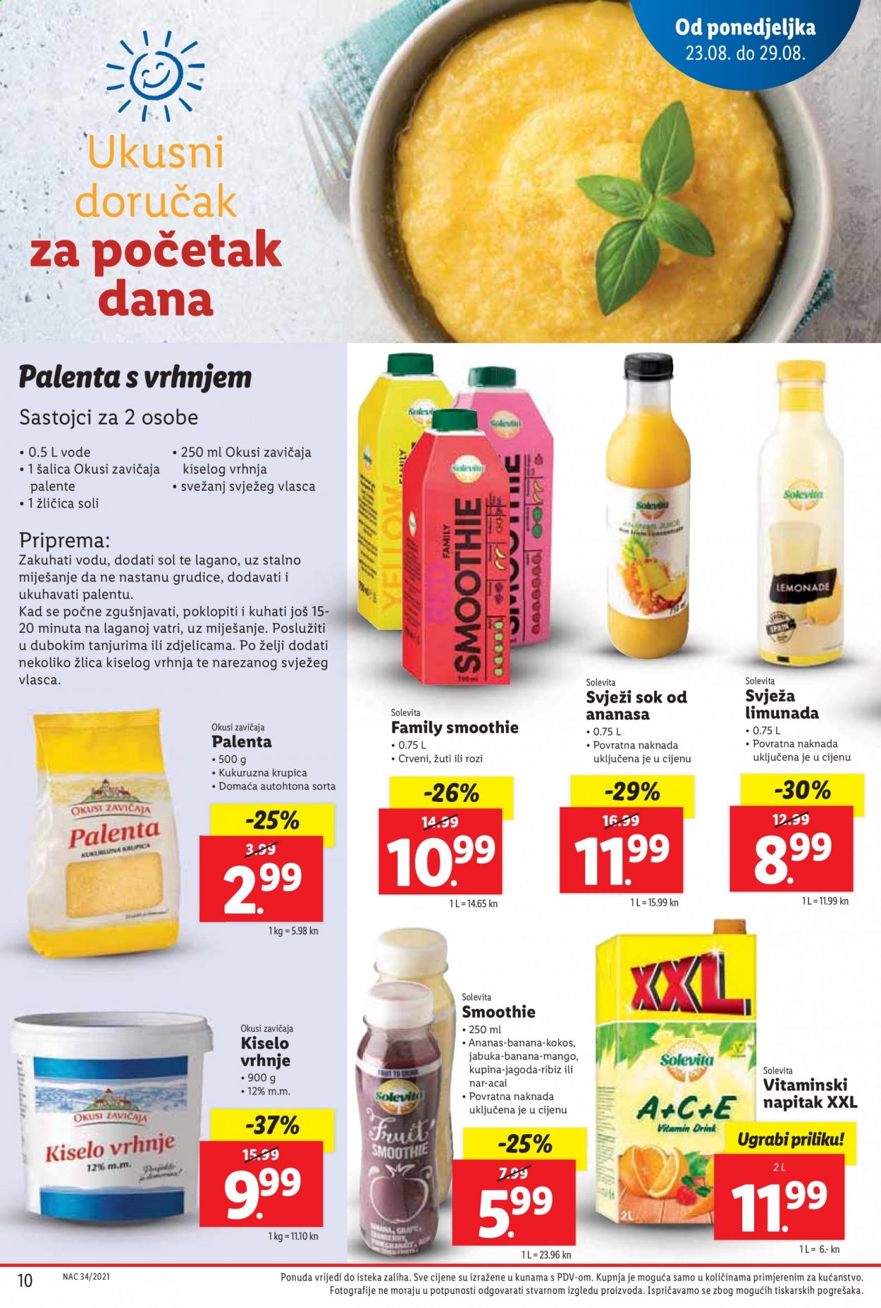 Lidl katalog - 23.08.2021. - 29.08.2021. Stranica 10