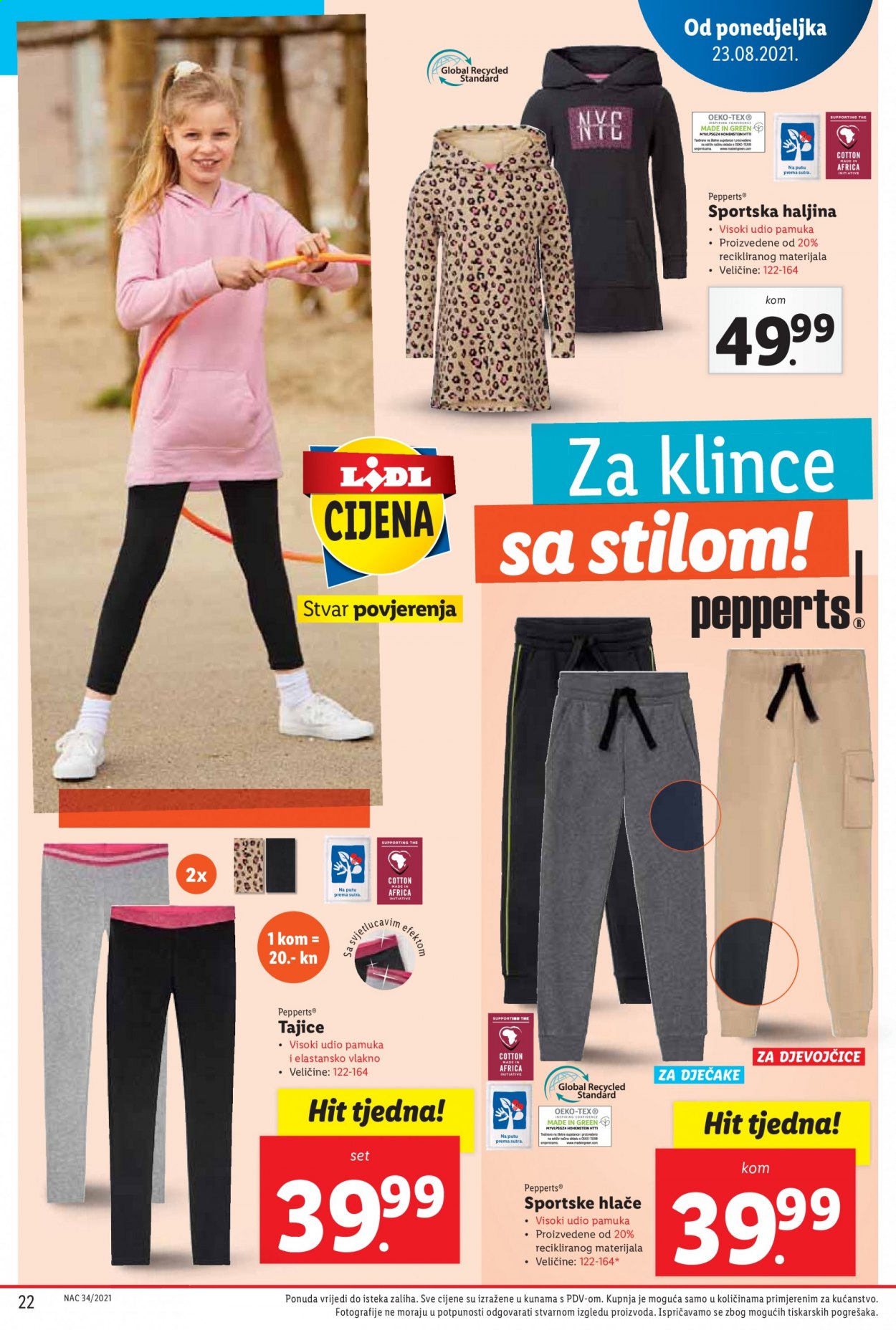 Lidl katalog - 23.08.2021. - 29.08.2021. Stranica 22