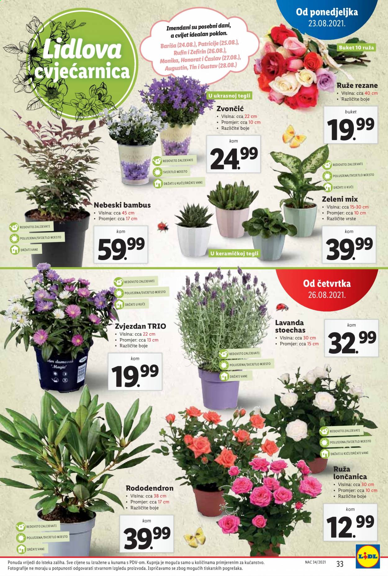 Lidl katalog - 23.08.2021. - 29.08.2021. Stranica 33