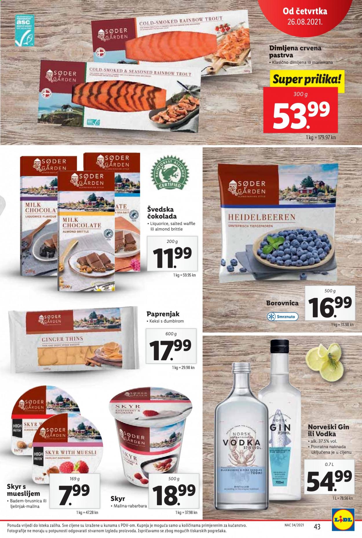 Lidl katalog - 23.08.2021. - 29.08.2021. Stranica 43