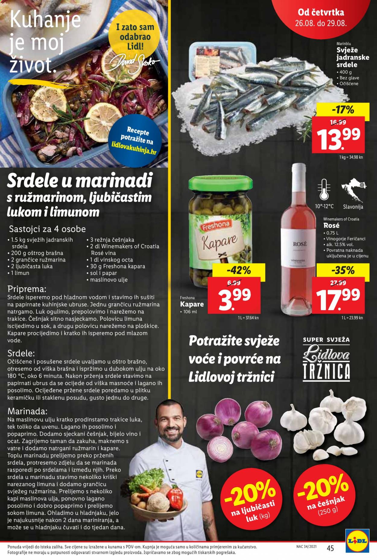 Lidl katalog - 23.08.2021. - 29.08.2021. Stranica 45
