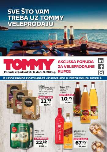 Tommy katalog - 19.08.2021. - 01.09.2021.