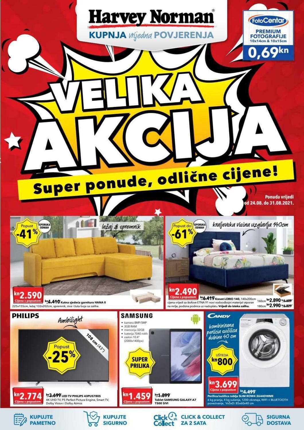 Harvey Norman katalog - 24.08.2021. - 31.08.2021. Stranica 1