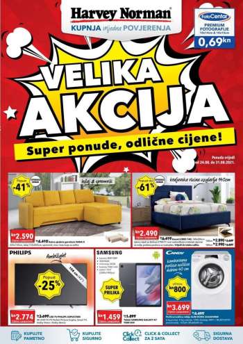Harvey Norman katalog - 24.08.2021. - 31.08.2021.