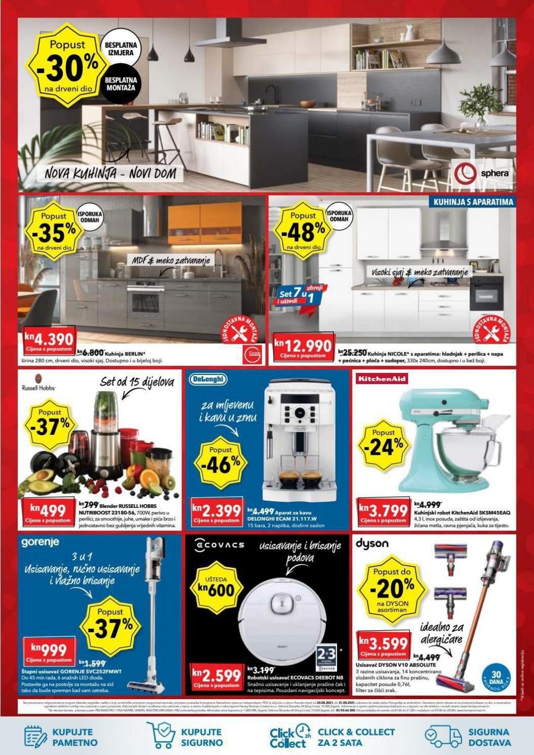 Harvey Norman katalog - 24.08.2021. - 31.08.2021. Stranica 7