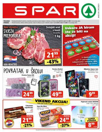 SPAR katalog - 25.08.2021. - 31.08.2021.