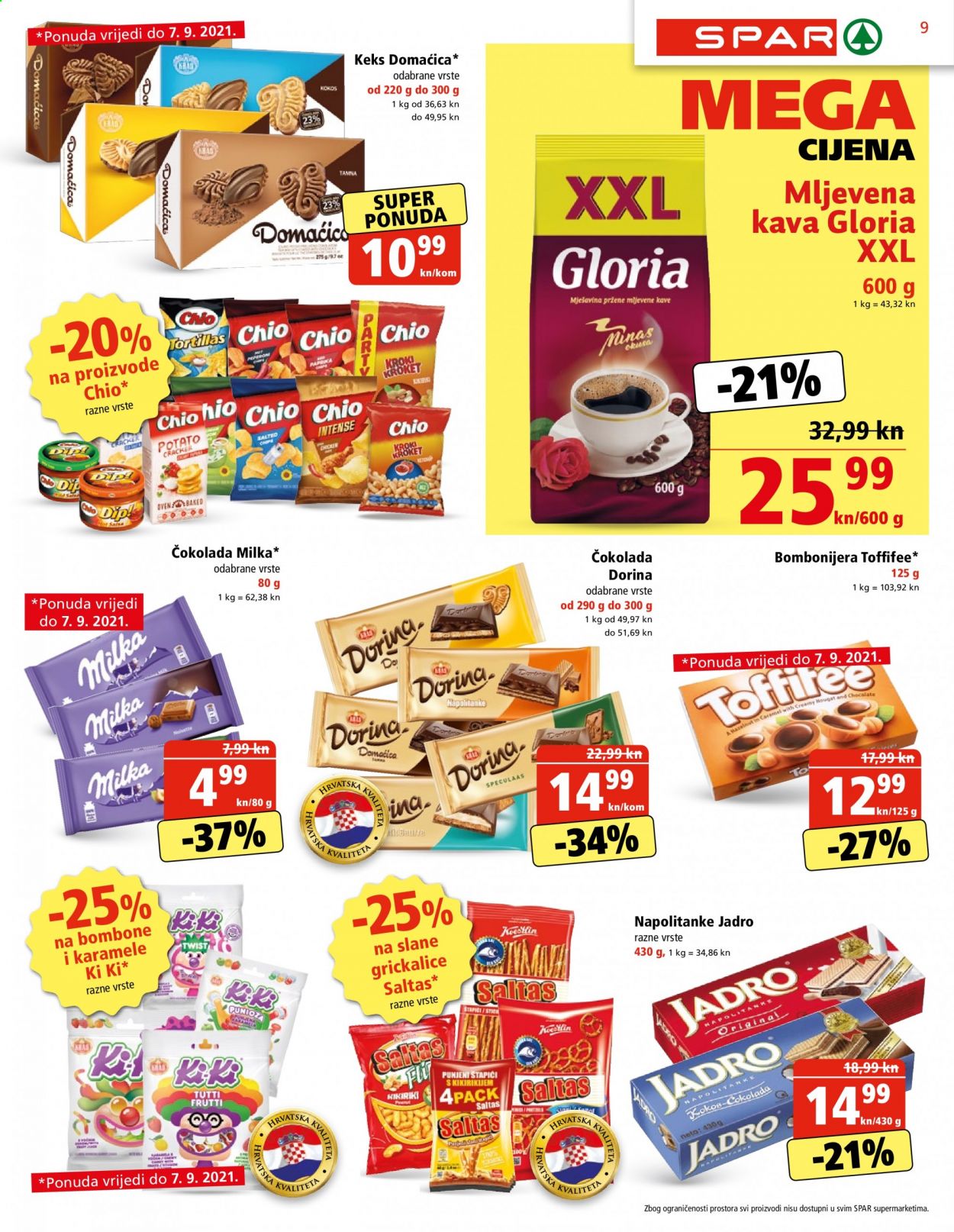 SPAR katalog - 25.08.2021. - 31.08.2021. Stranica 9