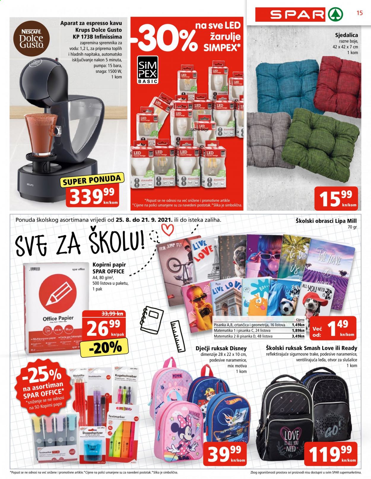 SPAR katalog - 25.08.2021. - 31.08.2021. Stranica 15