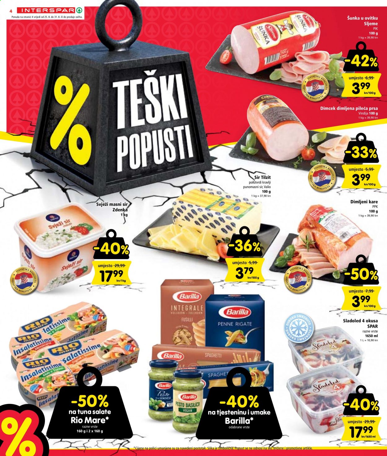 INTERSPAR katalog - 25.08.2021. - 31.08.2021. Stranica 4