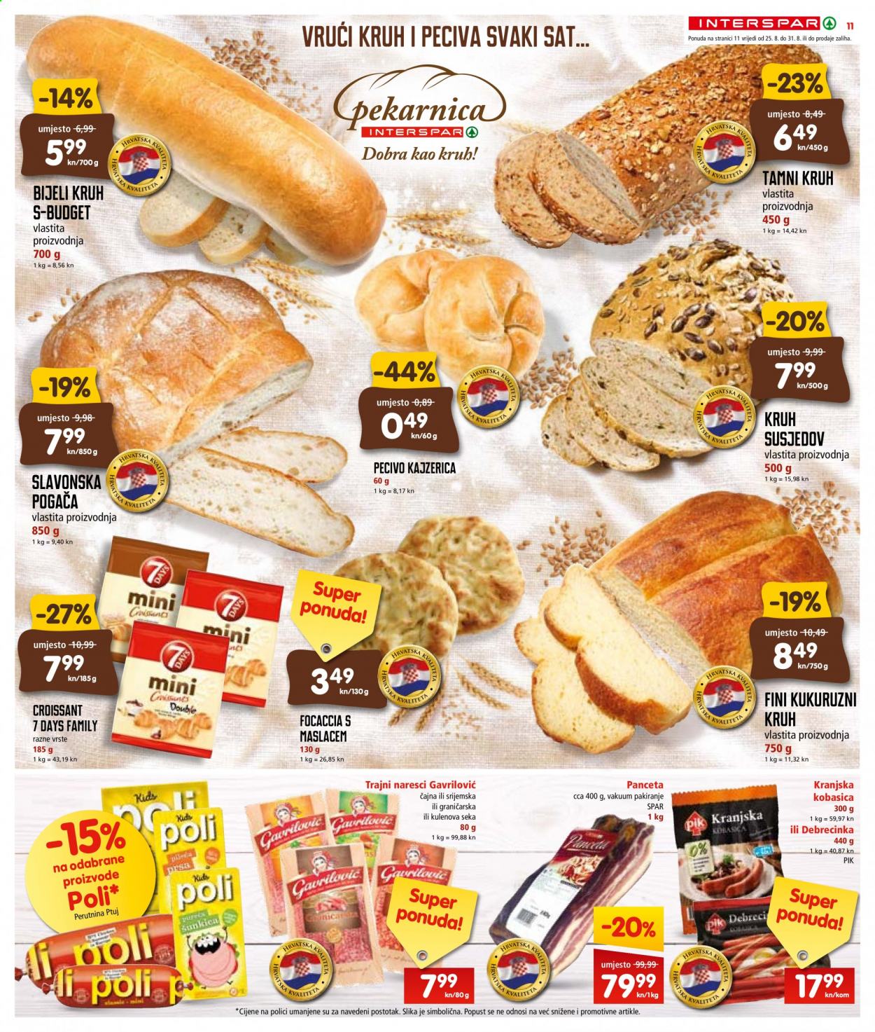 INTERSPAR katalog - 25.08.2021. - 31.08.2021. Stranica 11