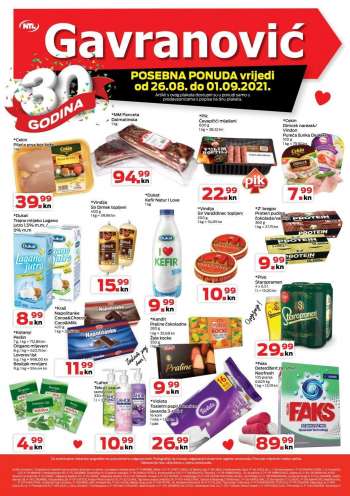 Gavranović katalog - 26.08.2021. - 01.09.2021.