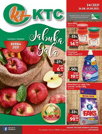 KTC katalog - 26.08.2021. - 01.09.2021.