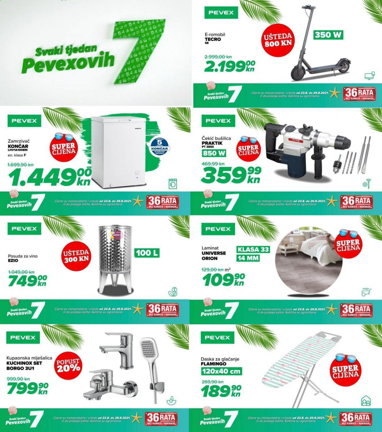 Pevex katalog - 23.08.2021. - 29.08.2021. Stranica 1