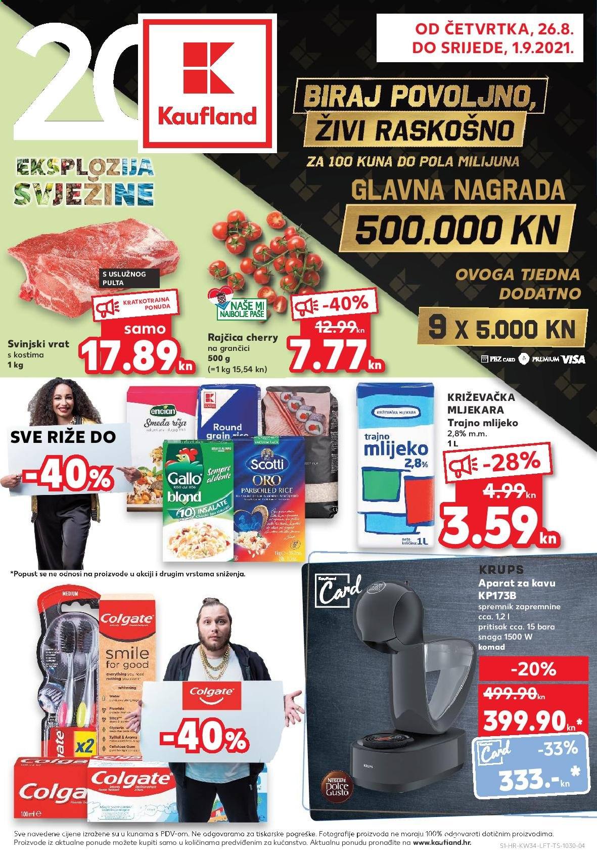 Kaufland katalog - 26.08.2021. - 01.09.2021. Stranica 1