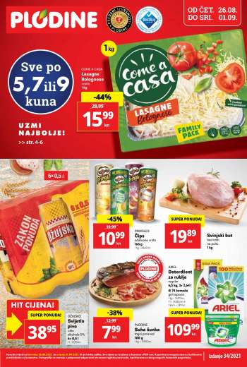 Plodine katalog - 26.08.2021. - 01.09.2021.