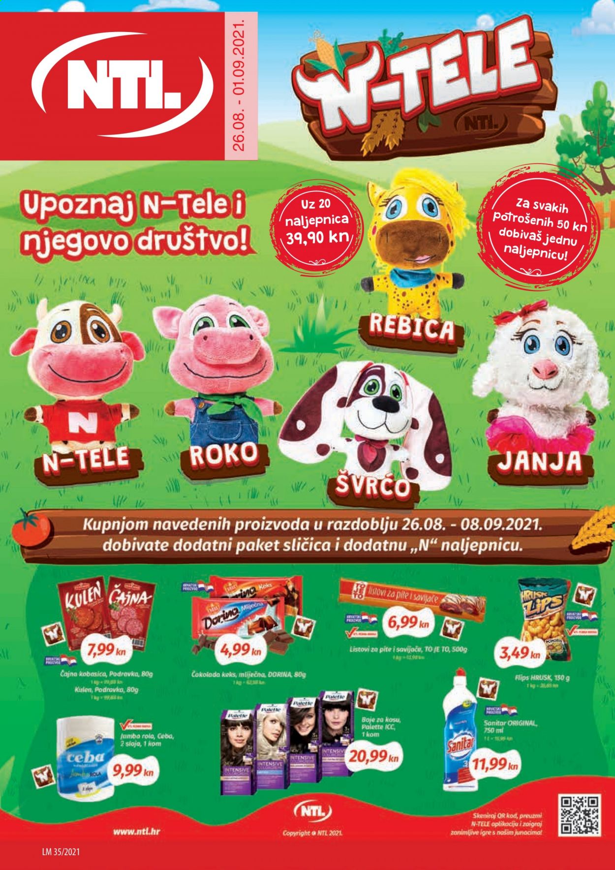 NTL katalog - 26.08.2021. - 01.09.2021. Stranica 1