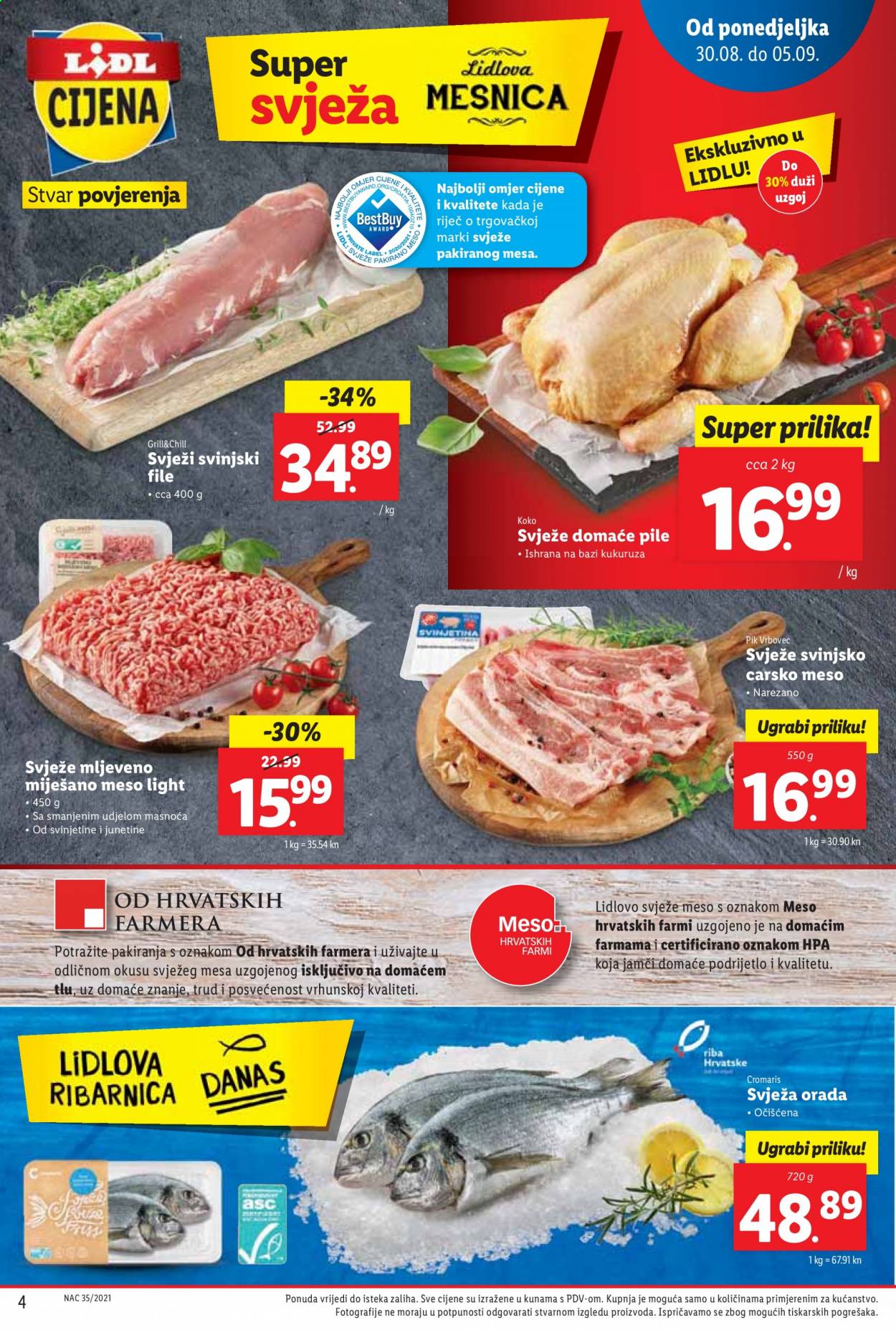 Lidl katalog - 30.08.2021. - 05.09.2021. Stranica 4