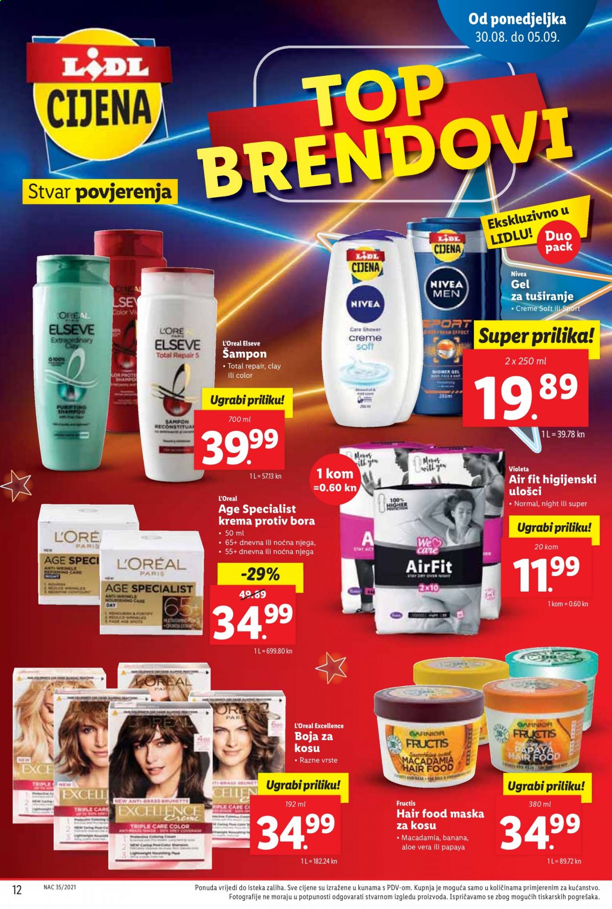 Lidl katalog - 30.08.2021. - 05.09.2021. Stranica 12