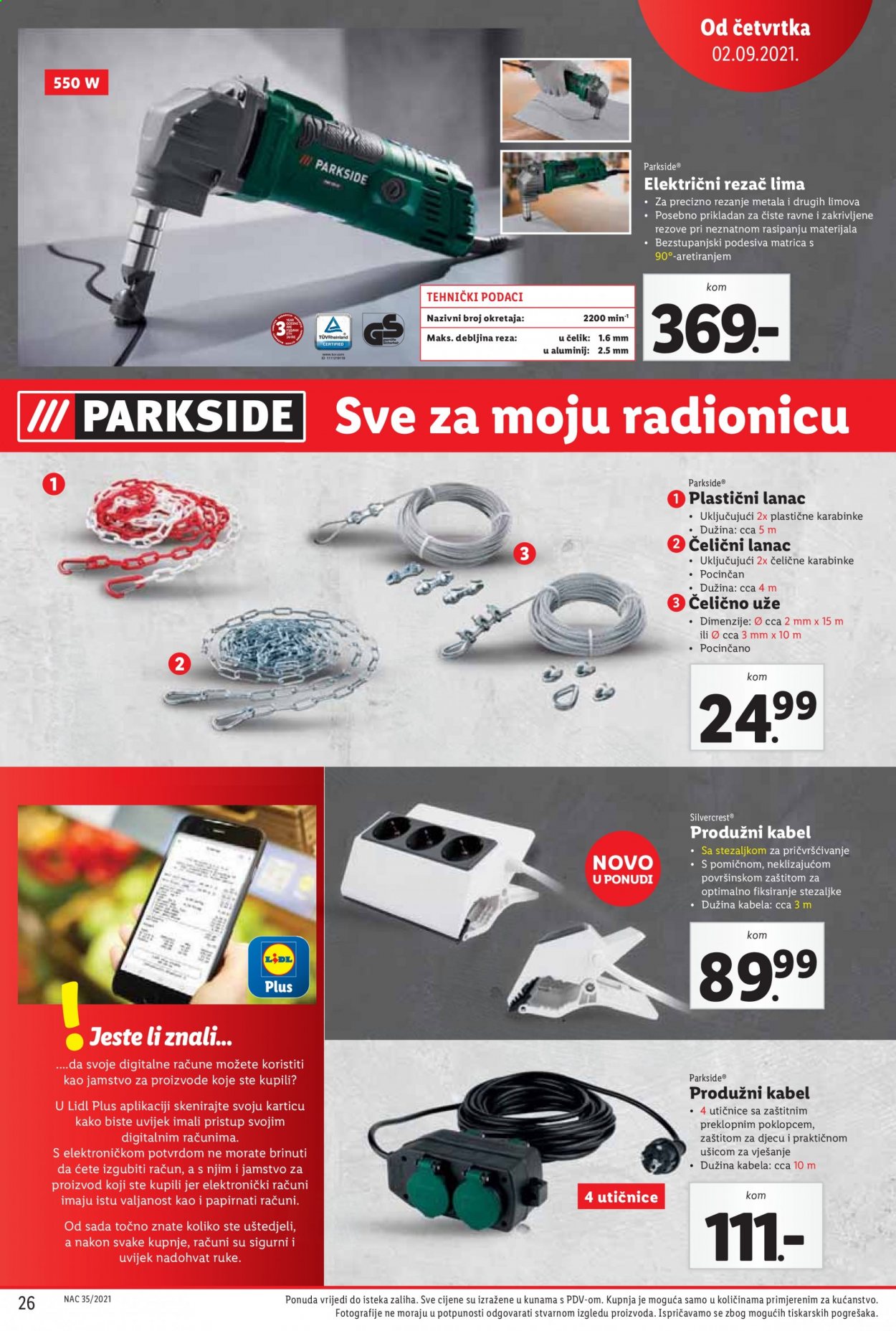 Lidl katalog - 30.08.2021. - 05.09.2021. Stranica 26