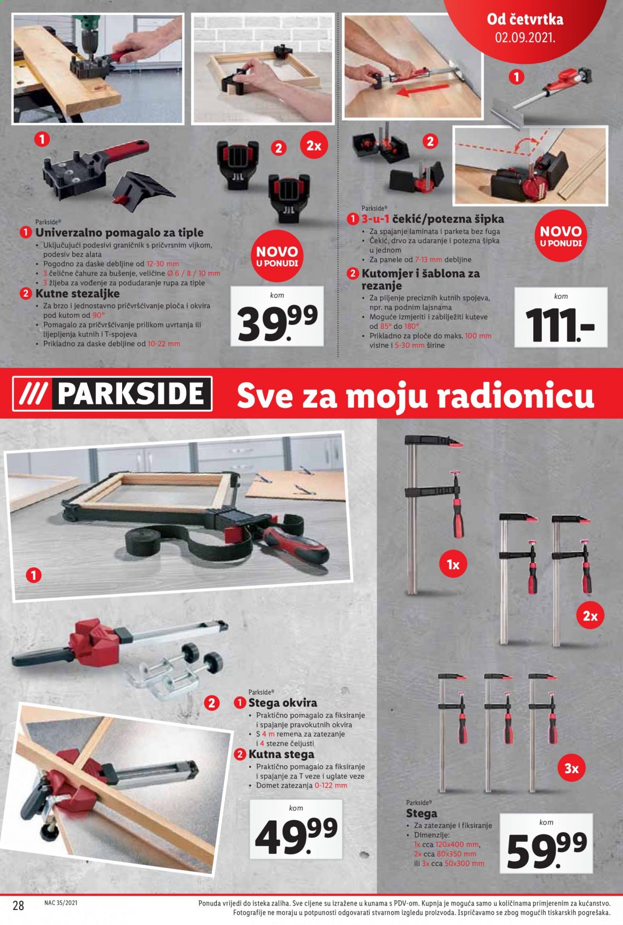 Lidl katalog - 30.08.2021. - 05.09.2021. Stranica 28