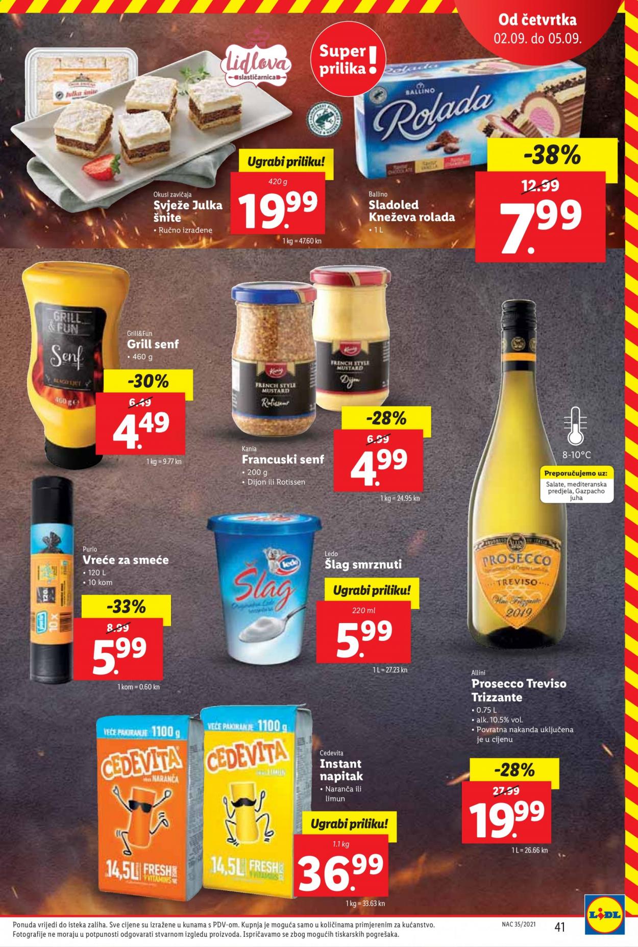 Lidl katalog - 30.08.2021. - 05.09.2021. Stranica 41