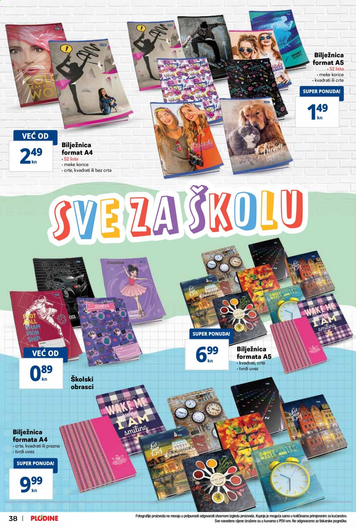 Plodine katalog - 26.08.2021. - 01.09.2021. Stranica 38