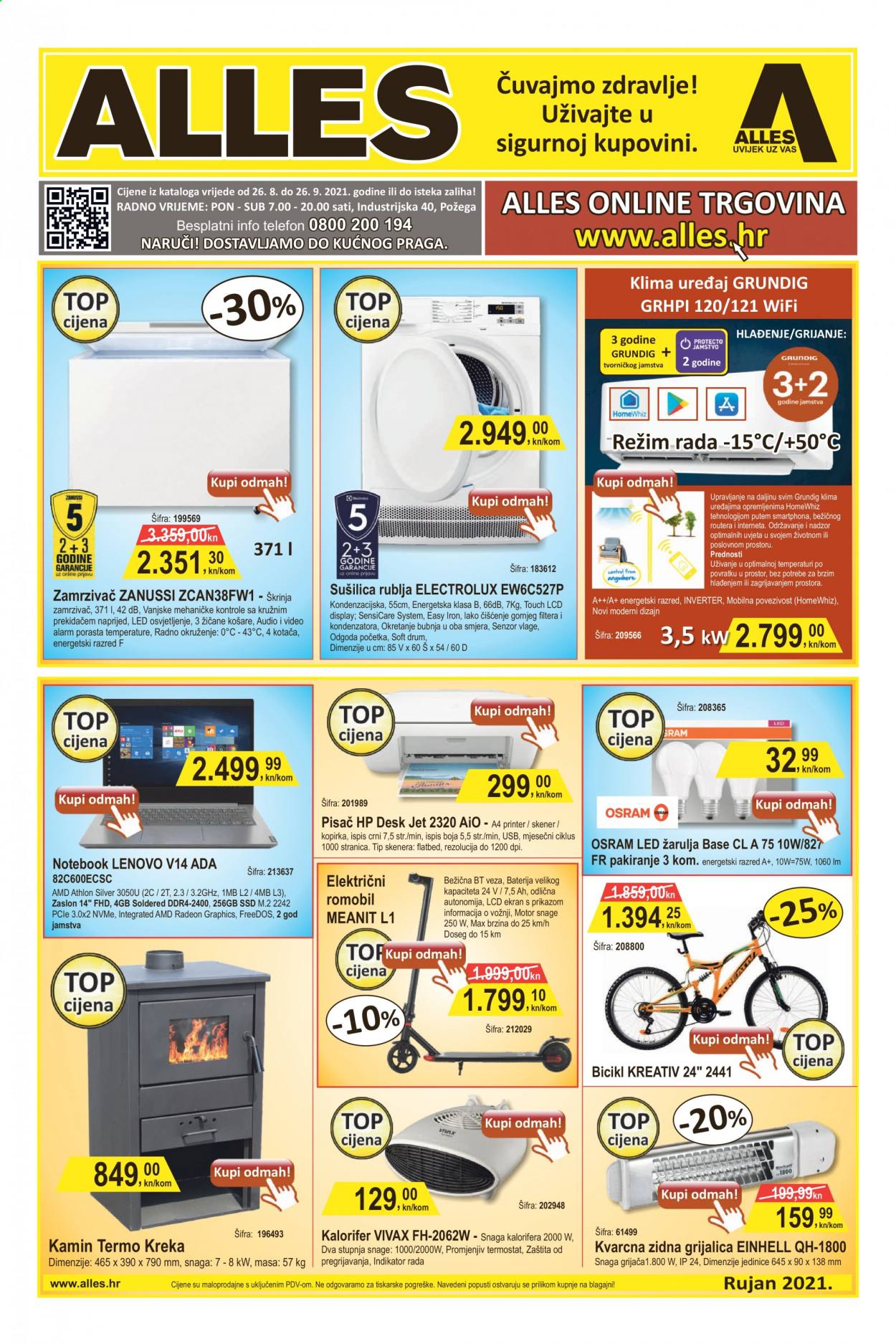 Alles katalog - 26.08.2021. - 26.09.2021. Stranica 1