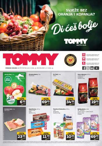 Tommy katalog - 26.08.2021. - 01.09.2021.