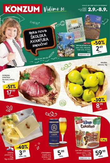 Konzum katalog - 02.09.2021. - 08.09.2021.