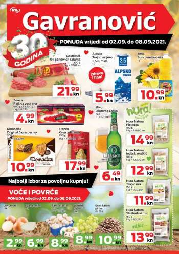 Gavranović katalog - 02.09.2021. - 08.09.2021.