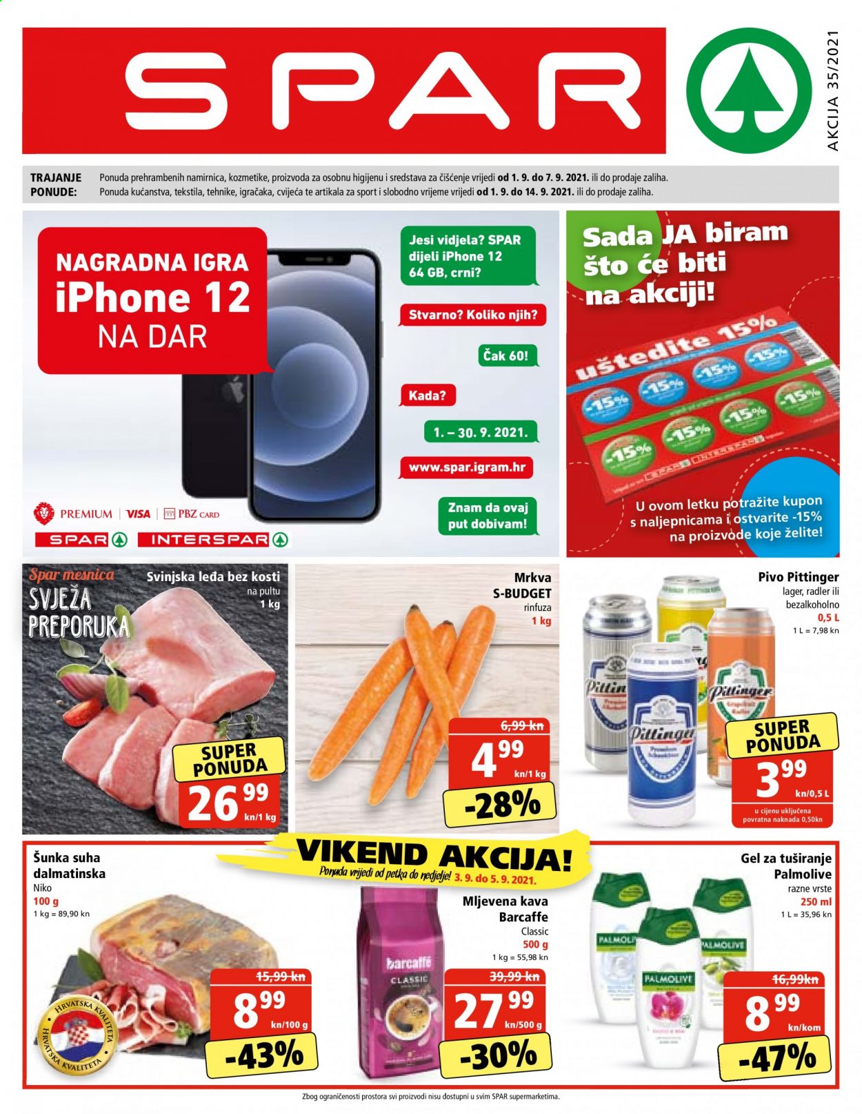 SPAR katalog - 01.09.2021. - 07.09.2021. Stranica 1