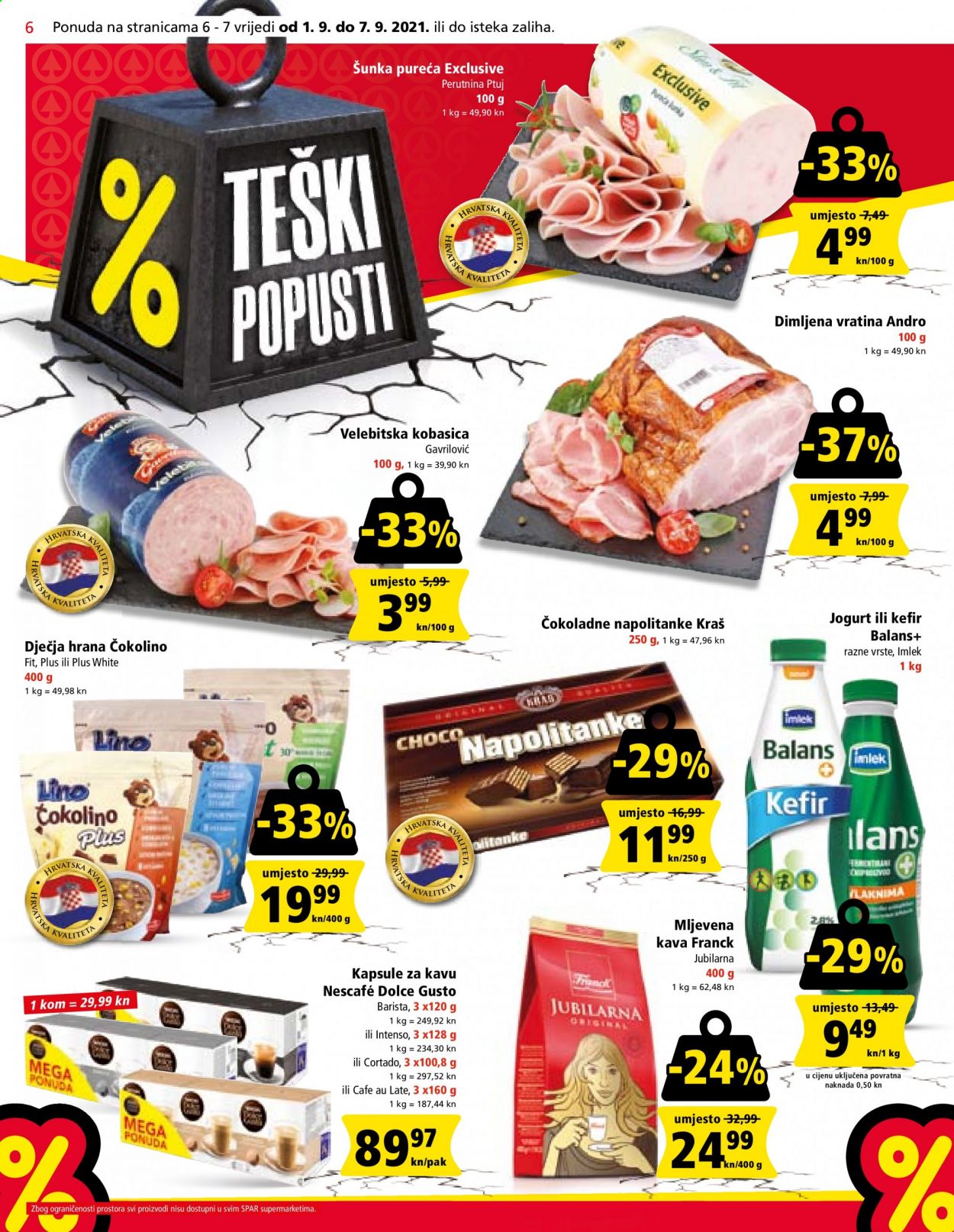 SPAR katalog - 01.09.2021. - 07.09.2021. Stranica 6