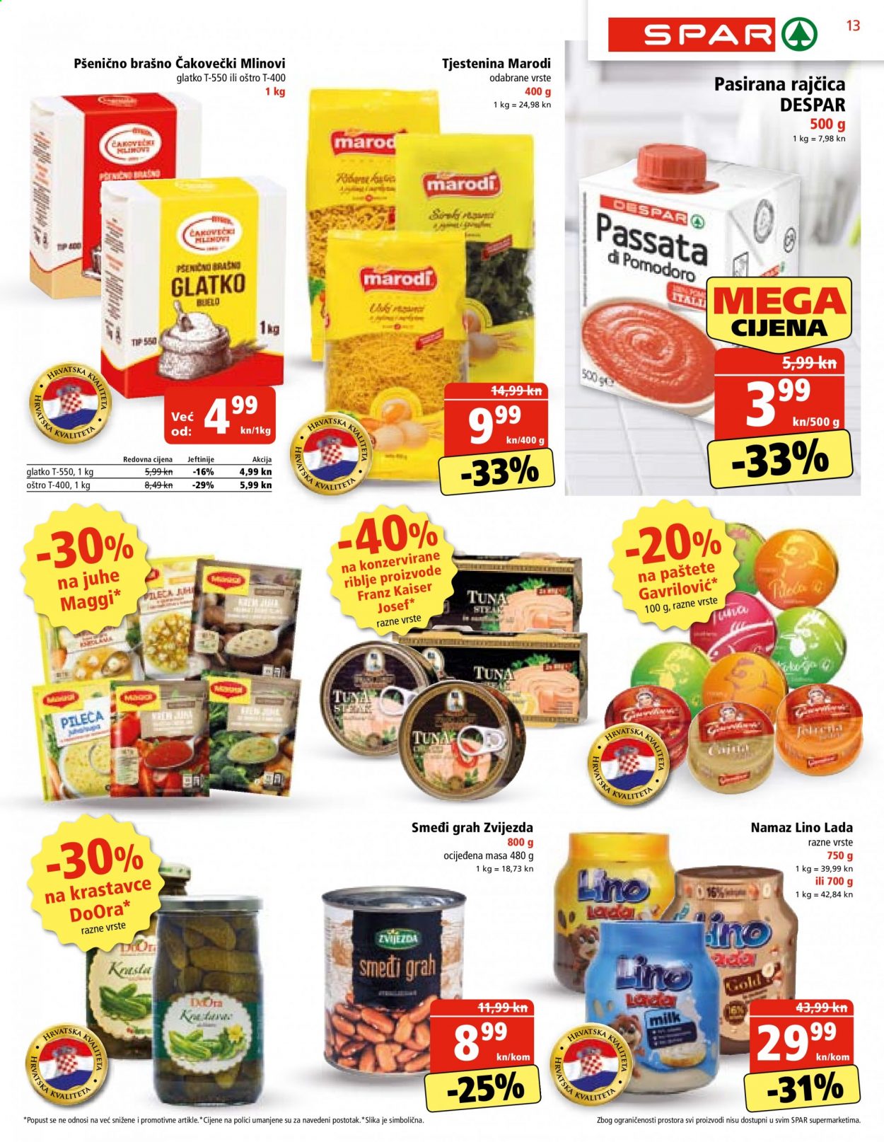 SPAR katalog - 01.09.2021. - 07.09.2021. Stranica 13