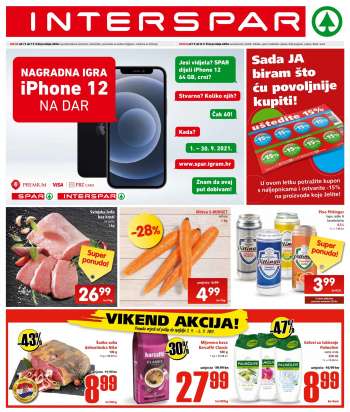 INTERSPAR katalog - 01.09.2021. - 07.09.2021.